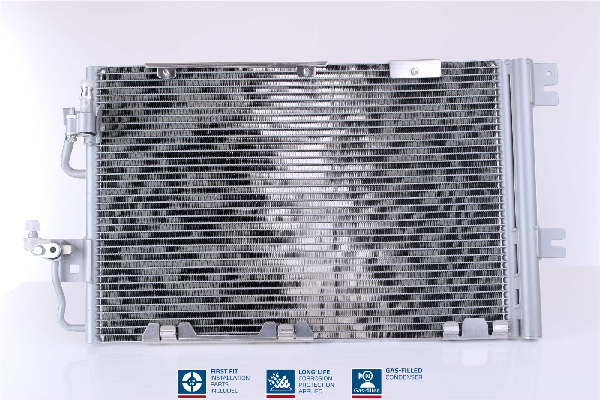 Condenser, air conditioning - 94809 NISSENS