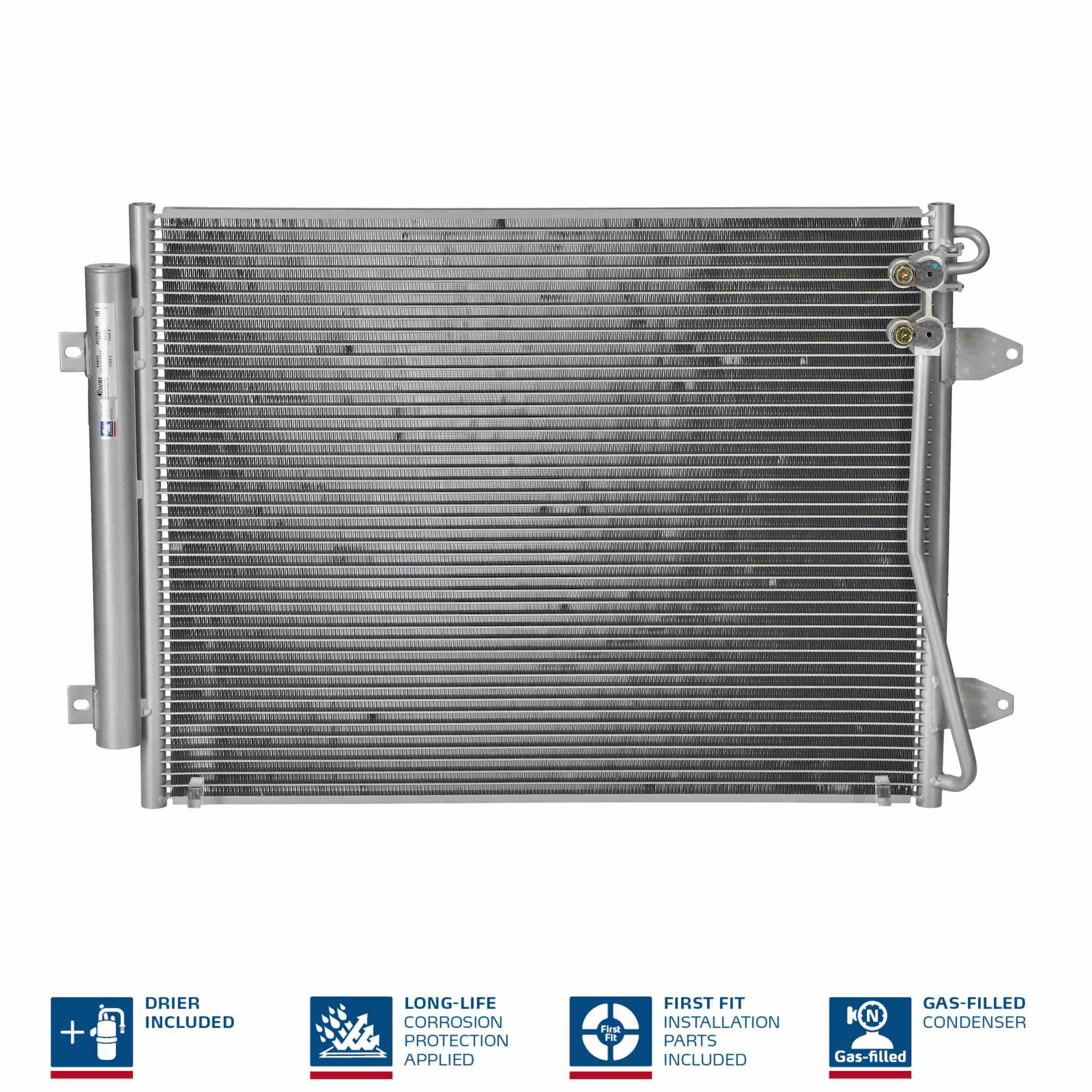 Condensatore, Climatizzatore - 94832 NISSENS