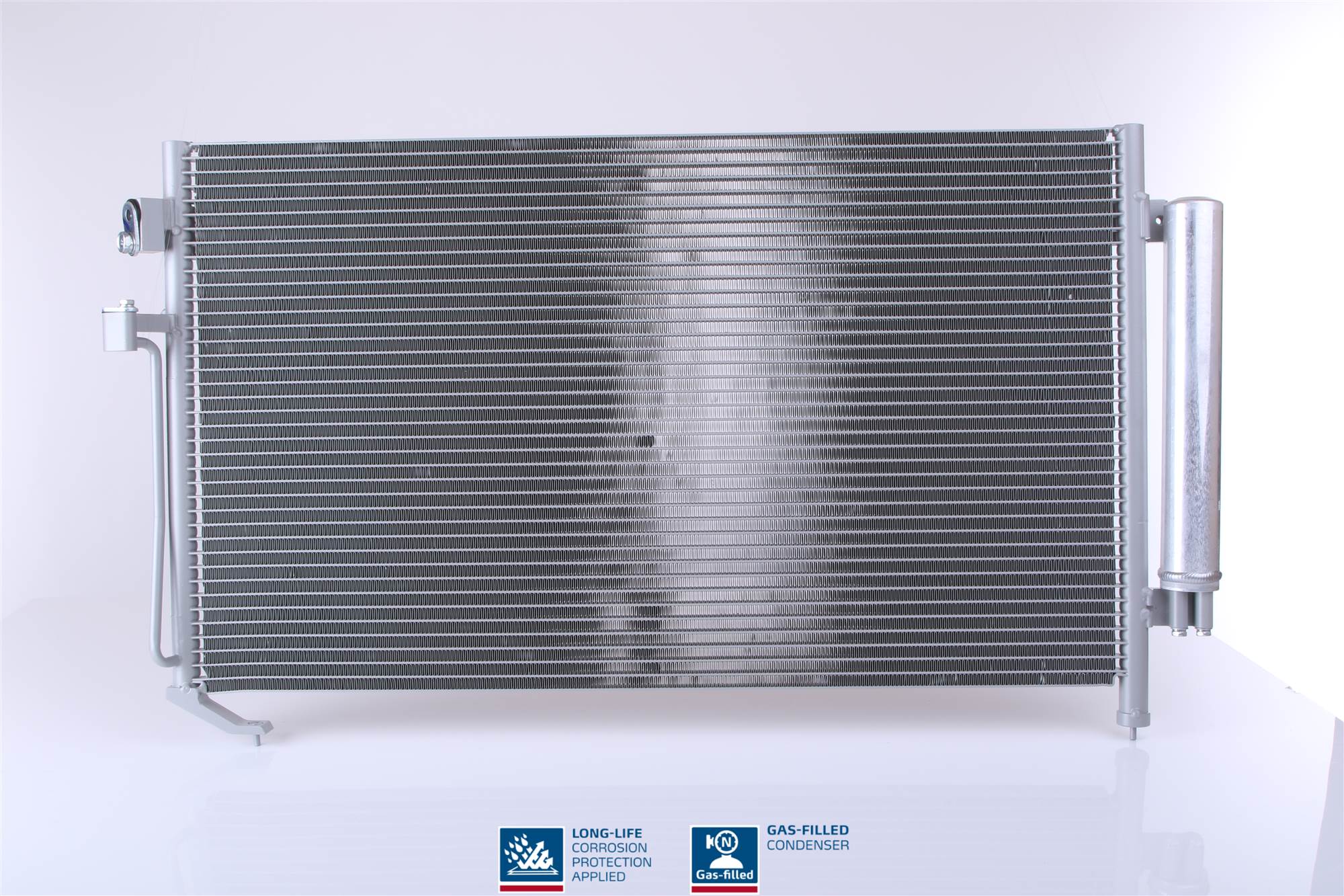 Condenser, air conditioning - 94848 NISSENS