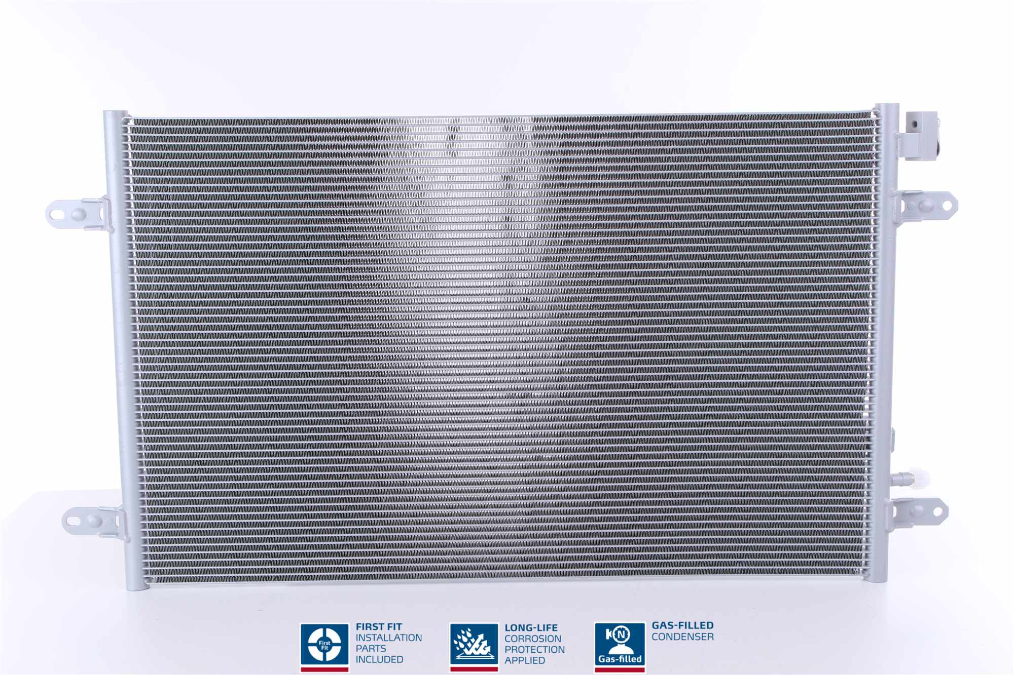 Condenser, air conditioning - 94854 NISSENS