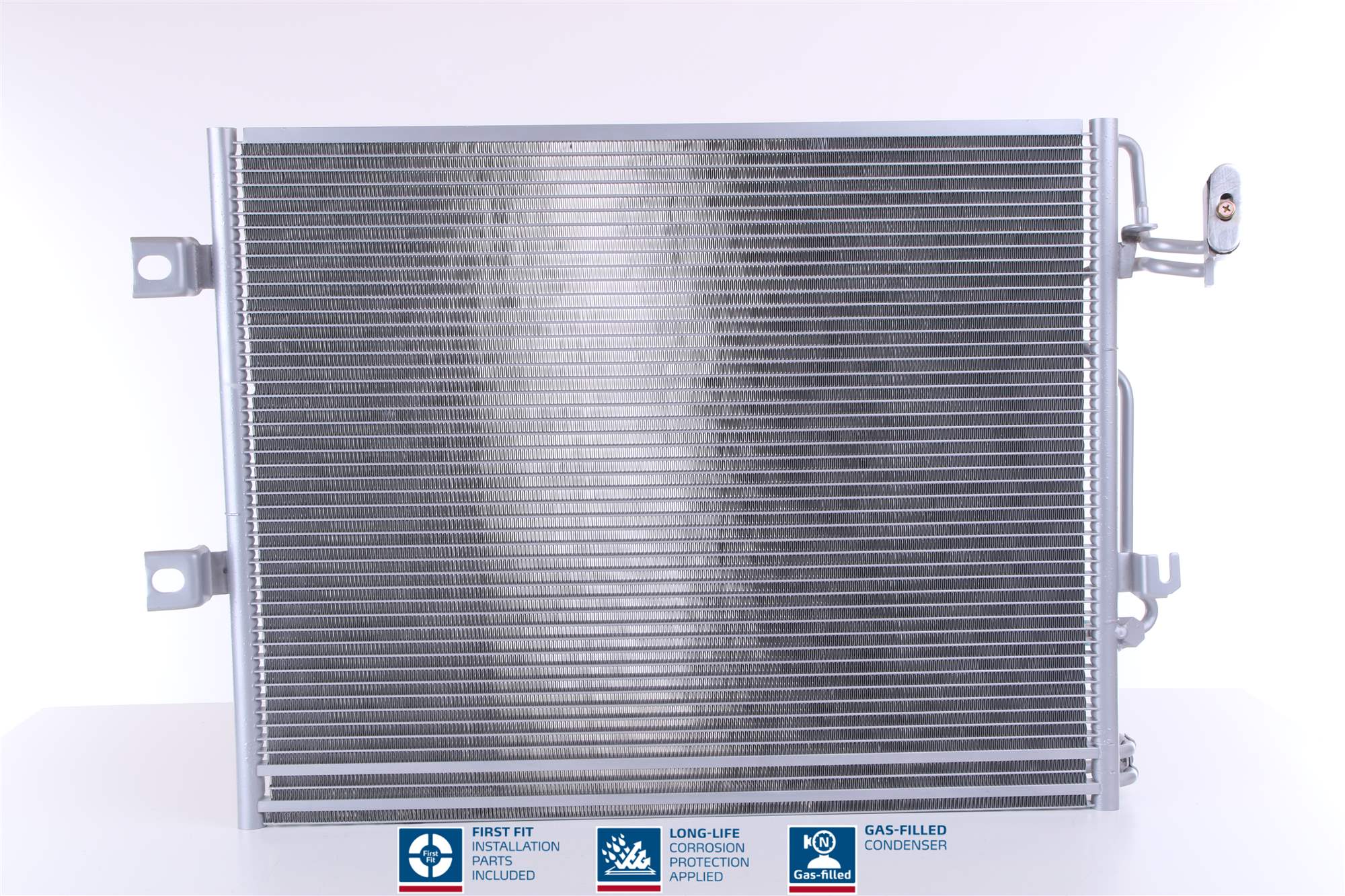 Condenser, air conditioning - 94858 NISSENS