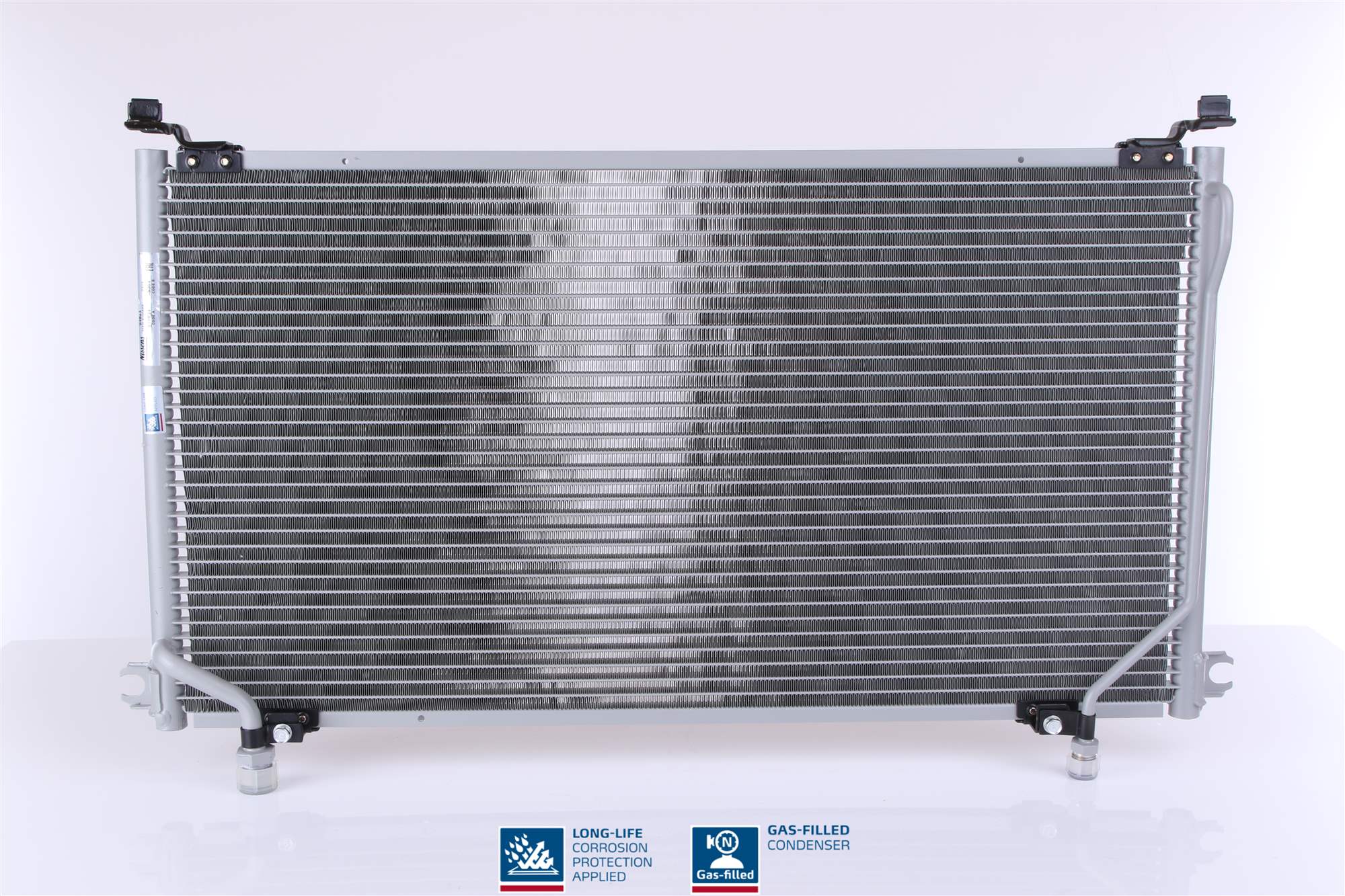Condenser, air conditioning - 94863 NISSENS