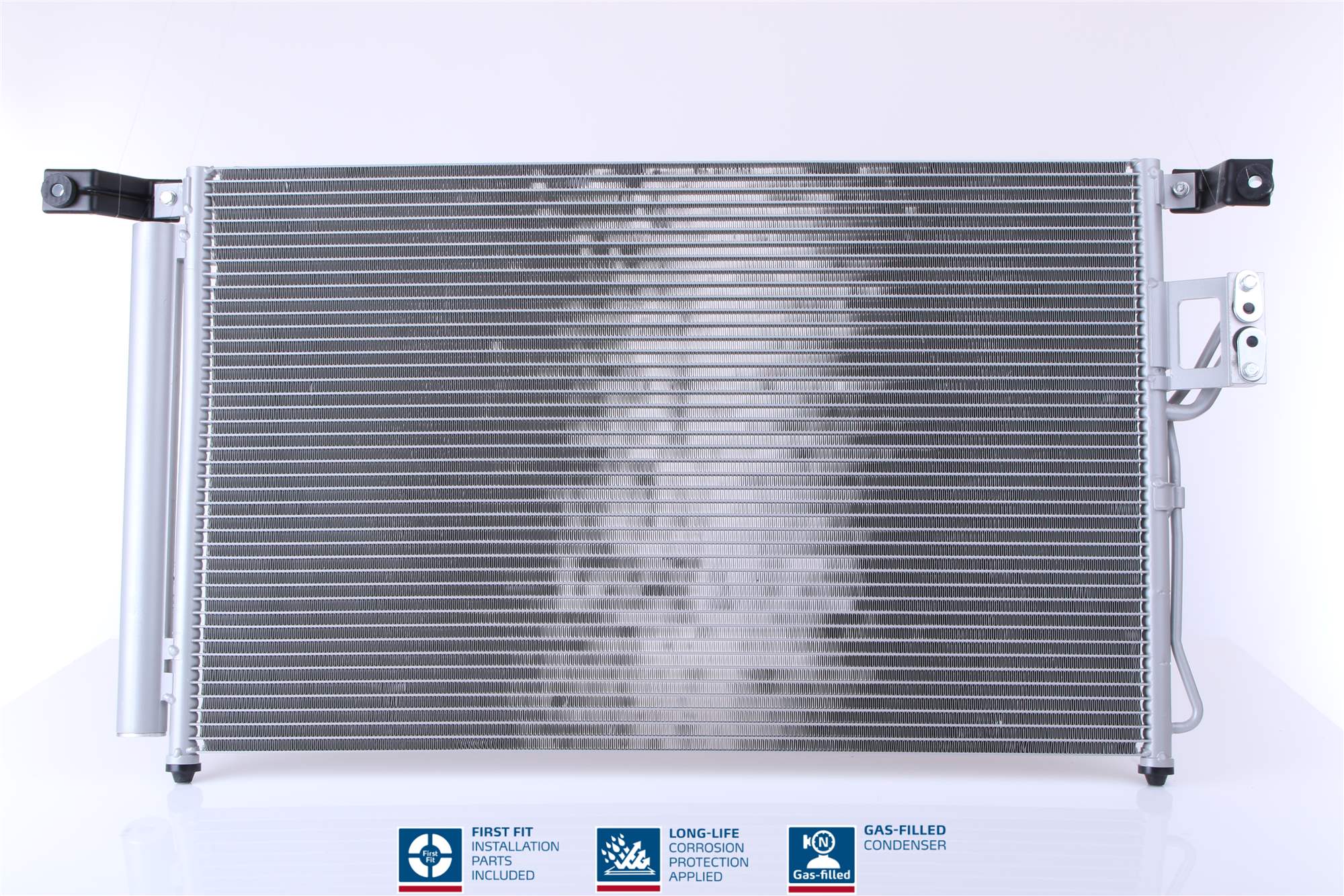 Condenser, air conditioning - 94869 NISSENS