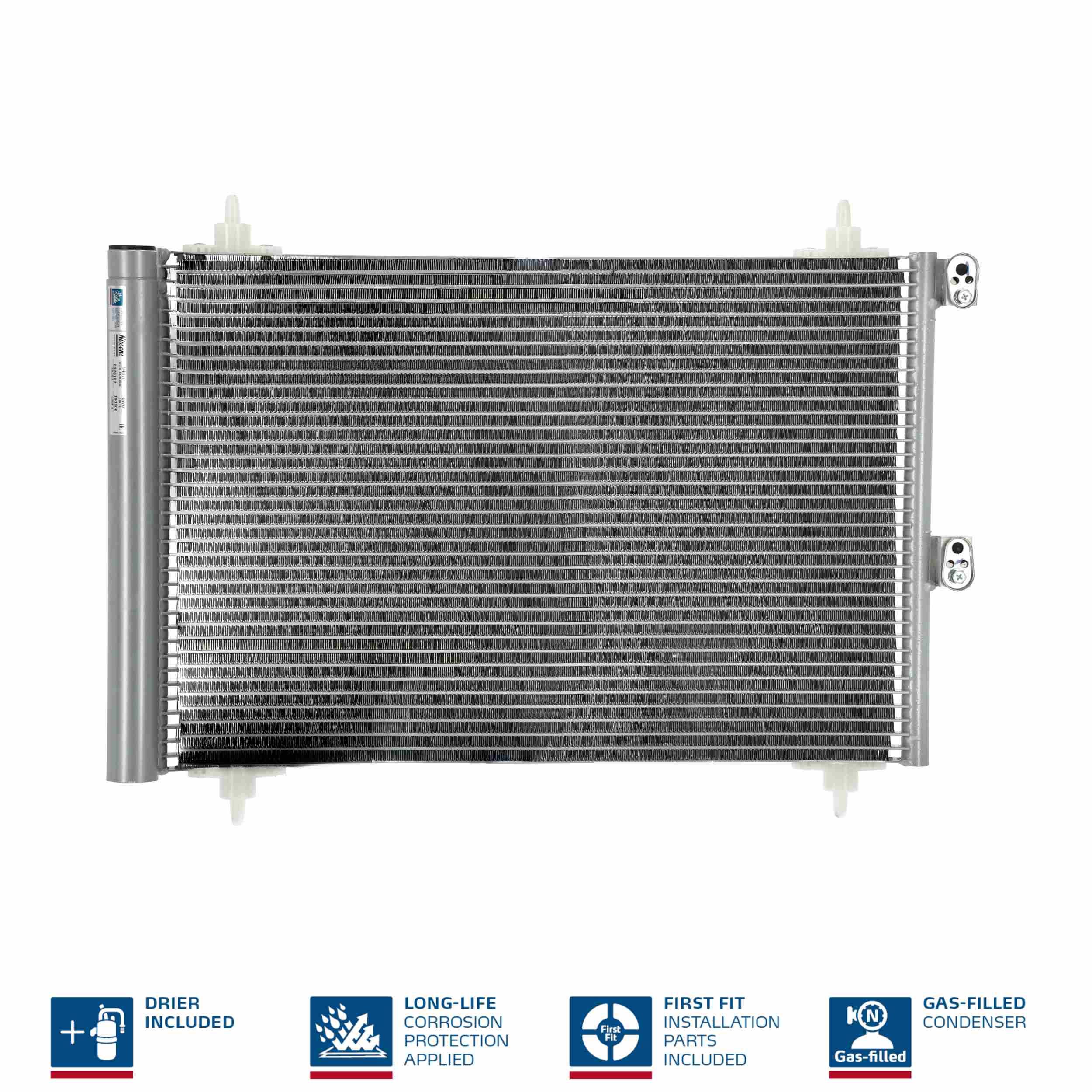 Condensatore, Climatizzatore - 94870 NISSENS
