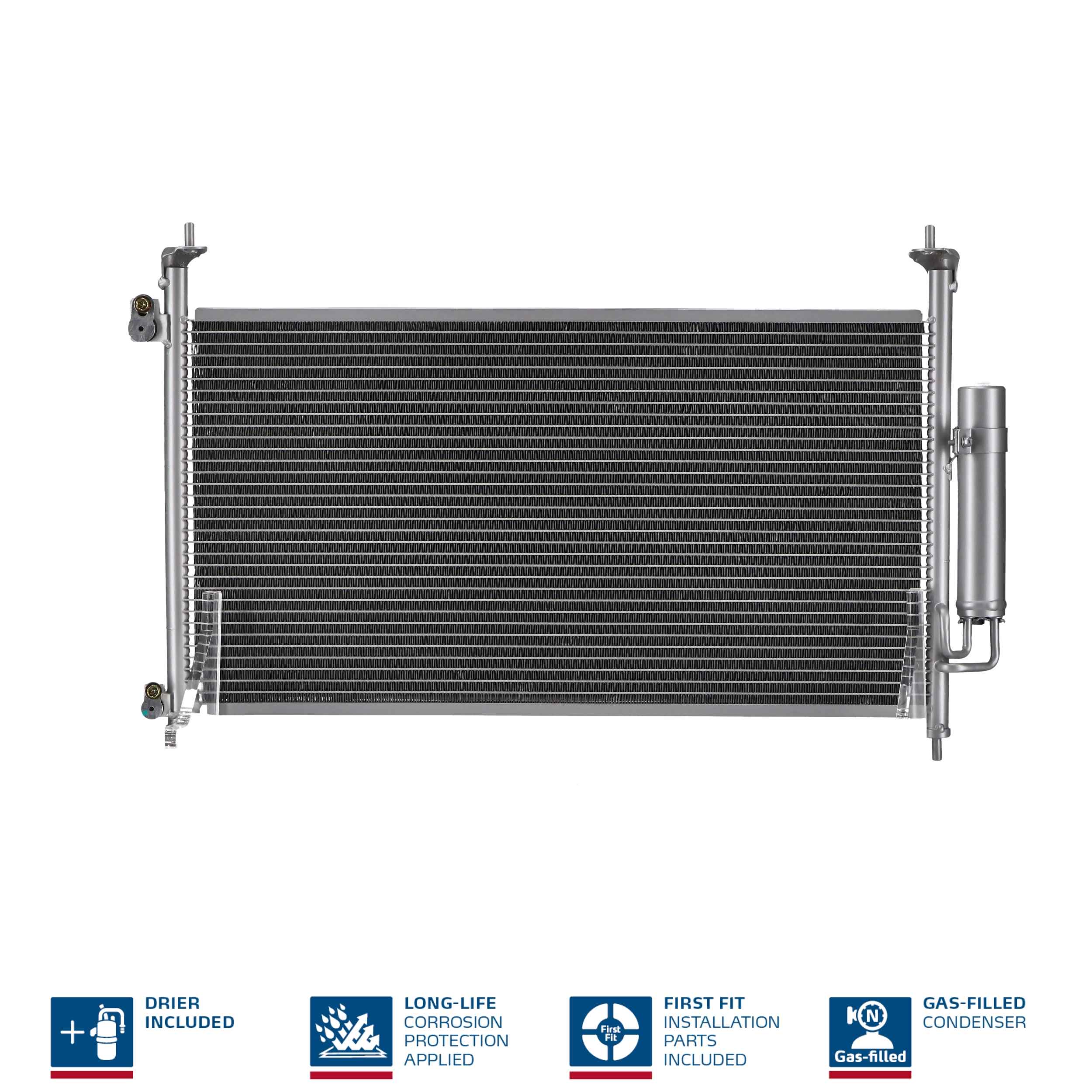 Condensatore, Climatizzatore - 94875 NISSENS