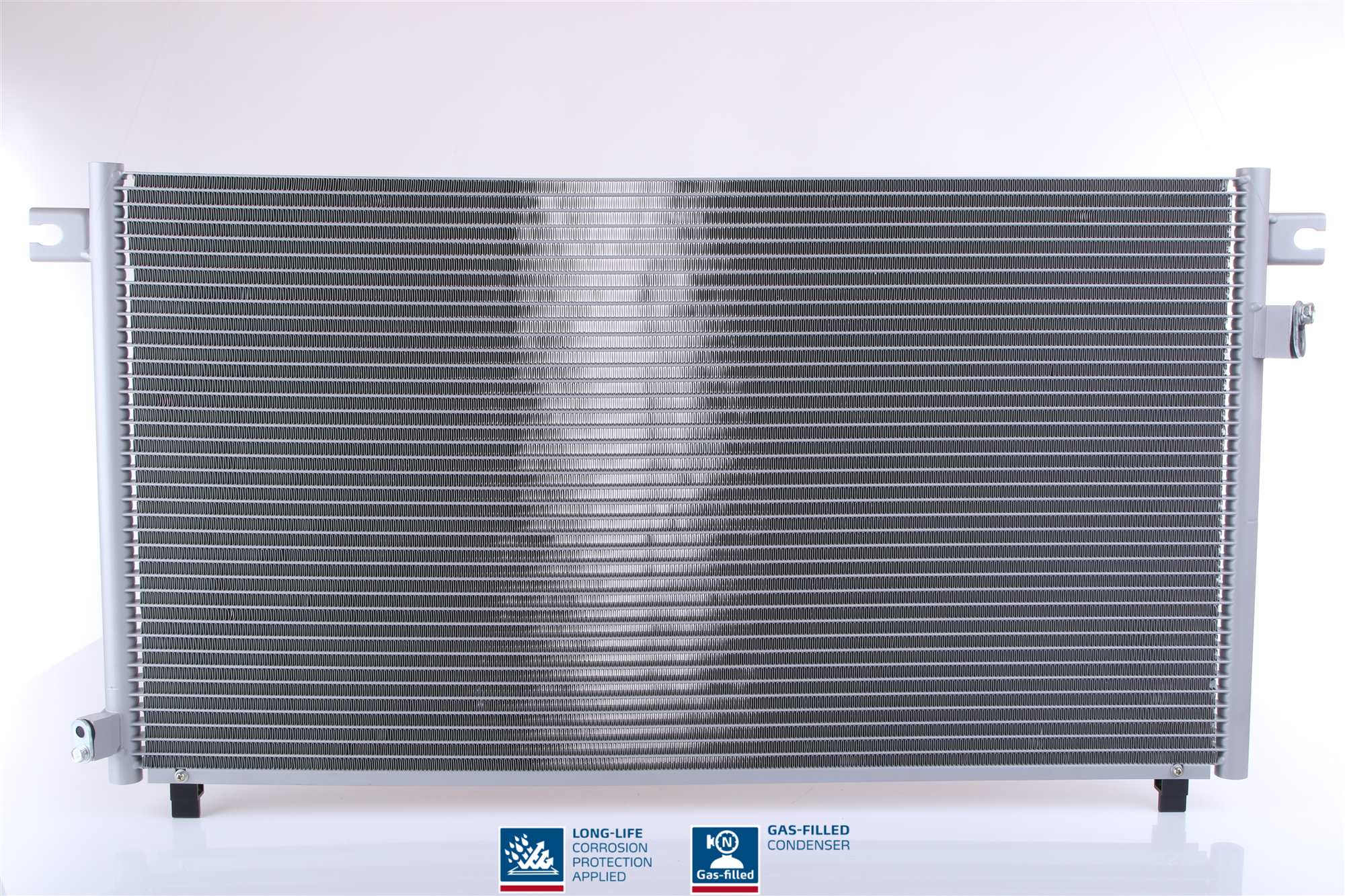 Condenser, air conditioning - 94878 NISSENS