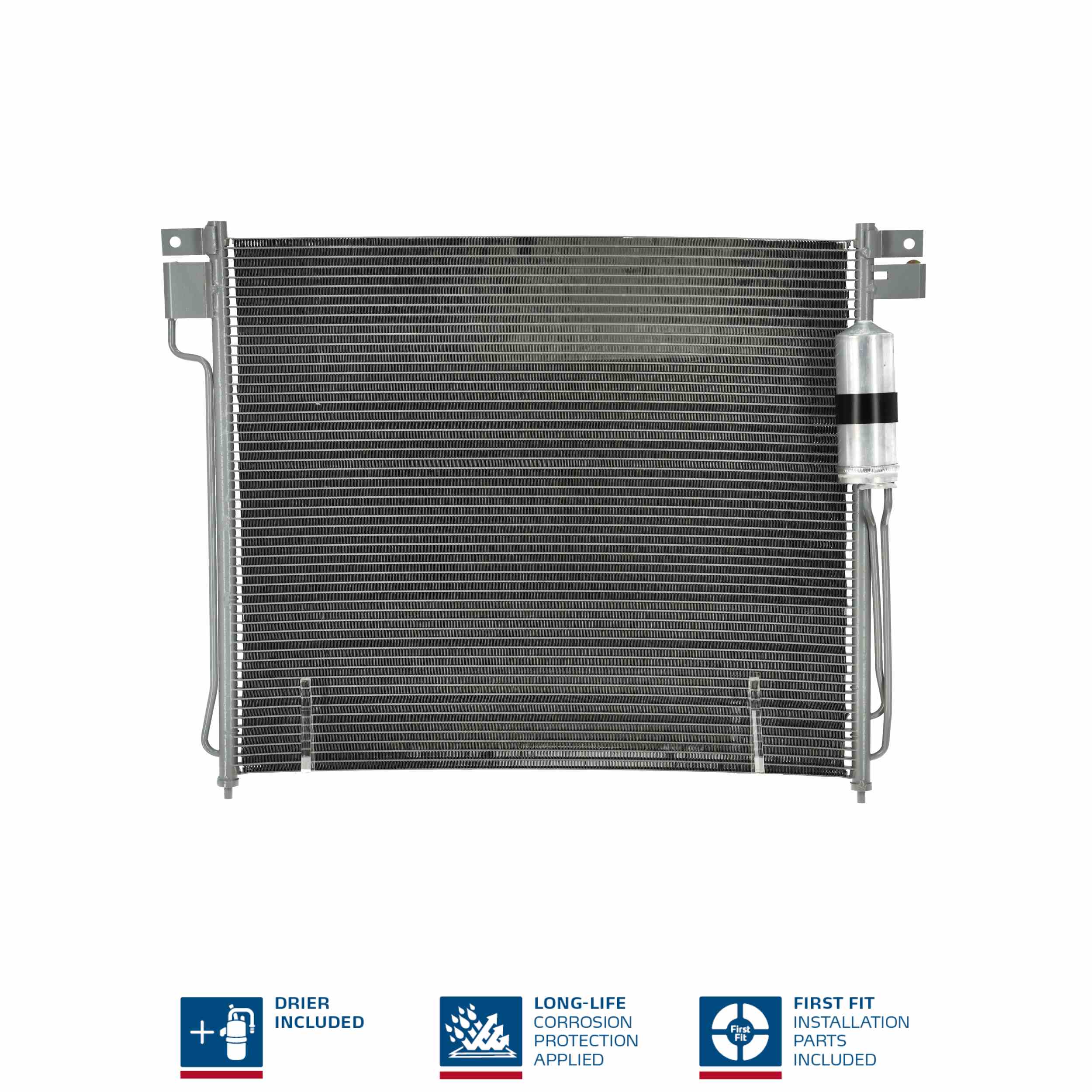 Condenser, air conditioning - 94879 NISSENS