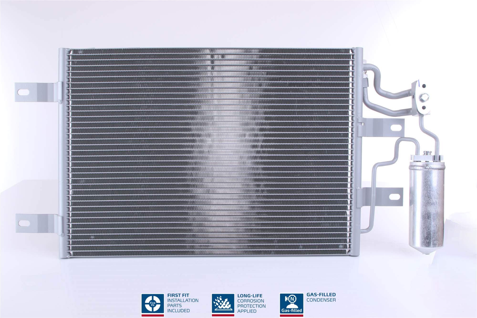 Condenser, air conditioning - 94882 NISSENS