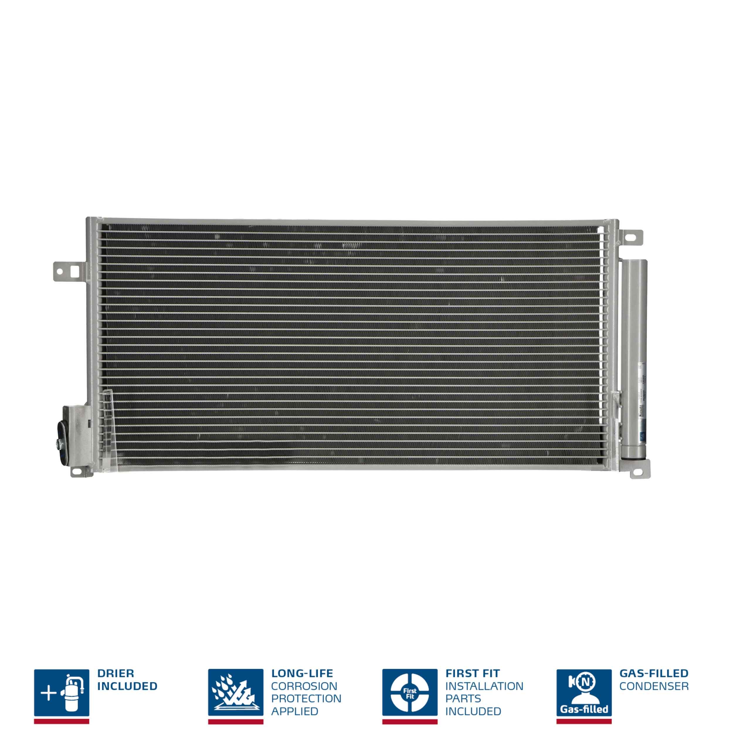 Condensatore, Climatizzatore - 94899 NISSENS