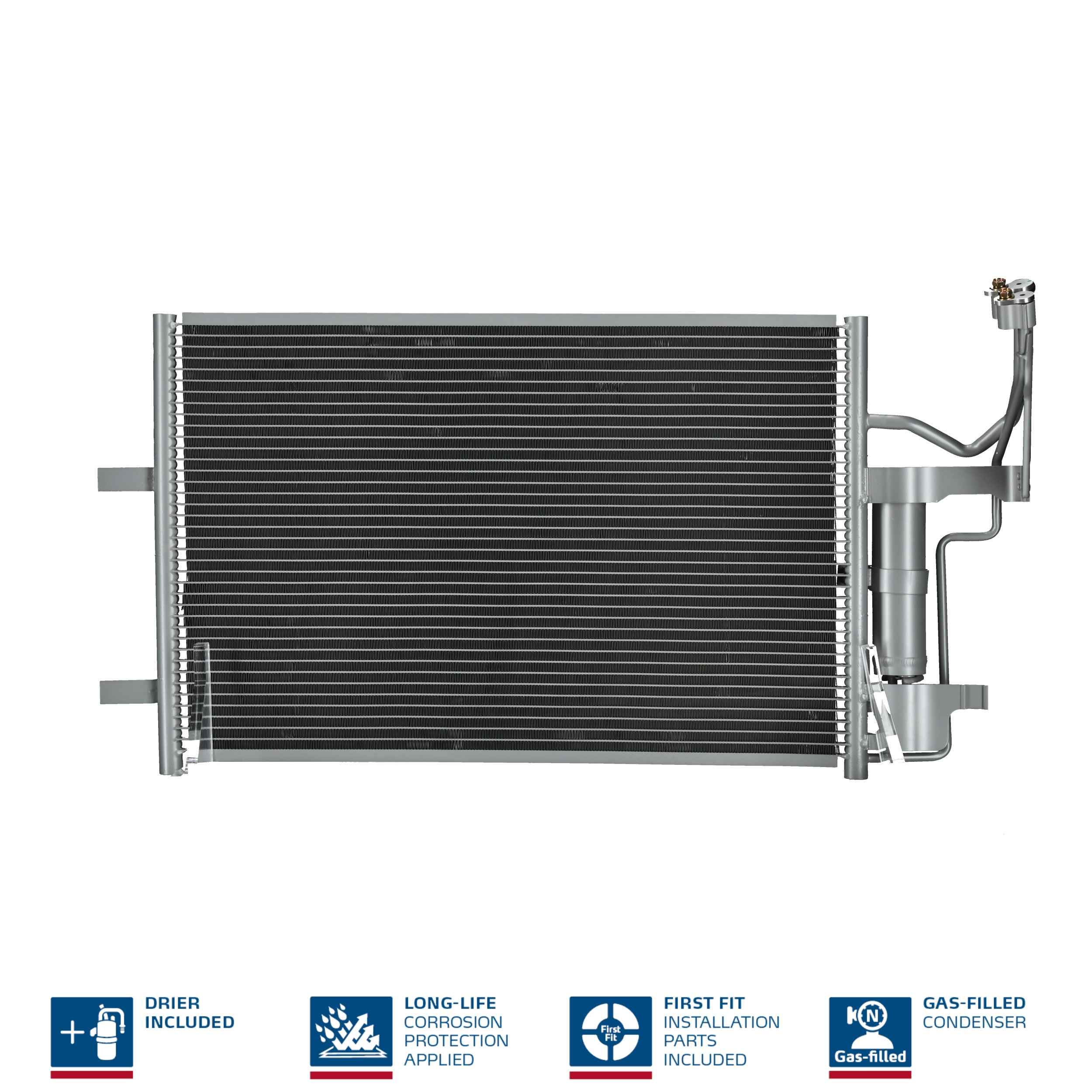 Condensatore, Climatizzatore - 94902 NISSENS