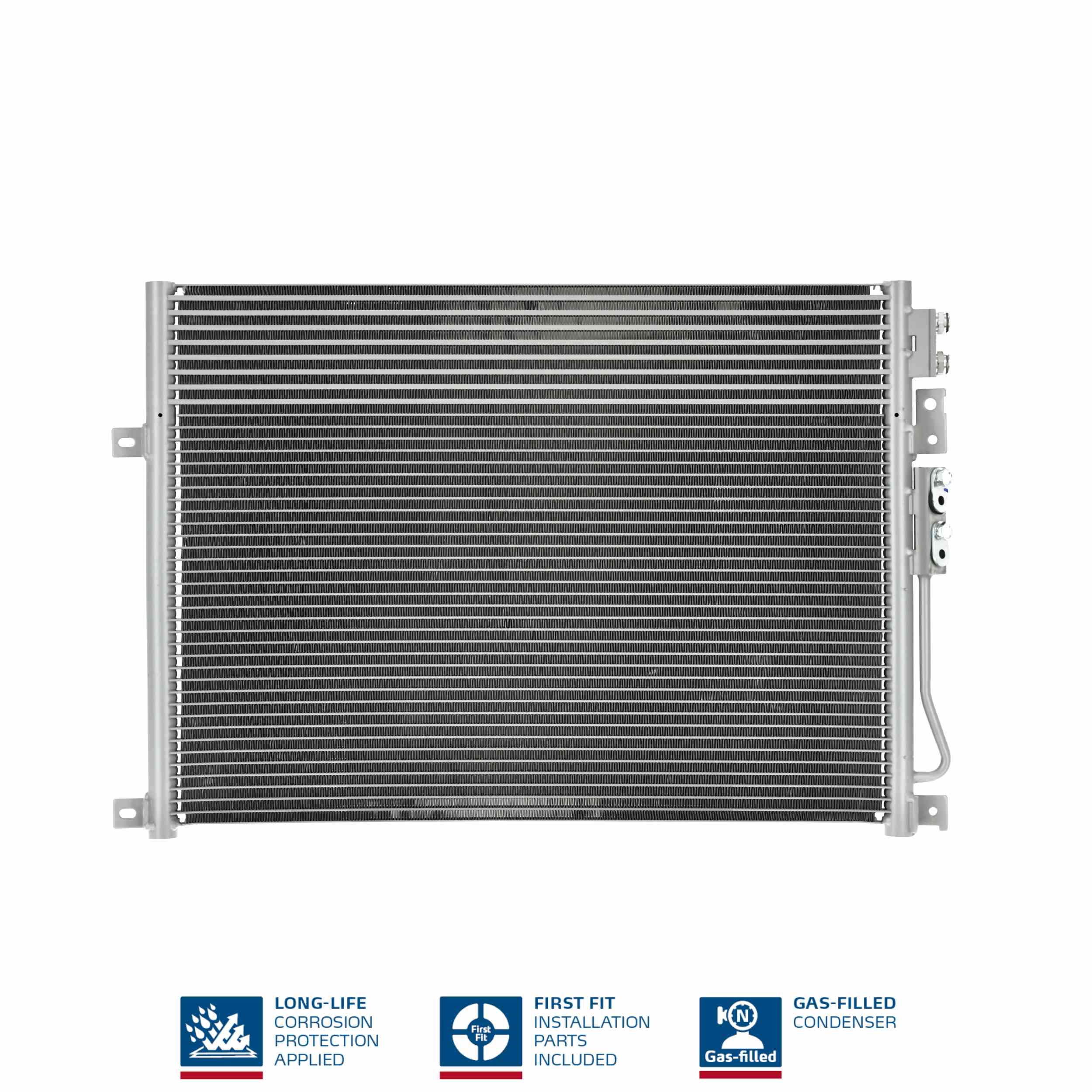 Condenser, air conditioning - 94931 NISSENS