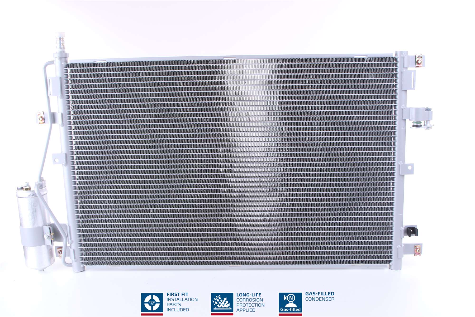Condenser, air conditioning - 94937 NISSENS