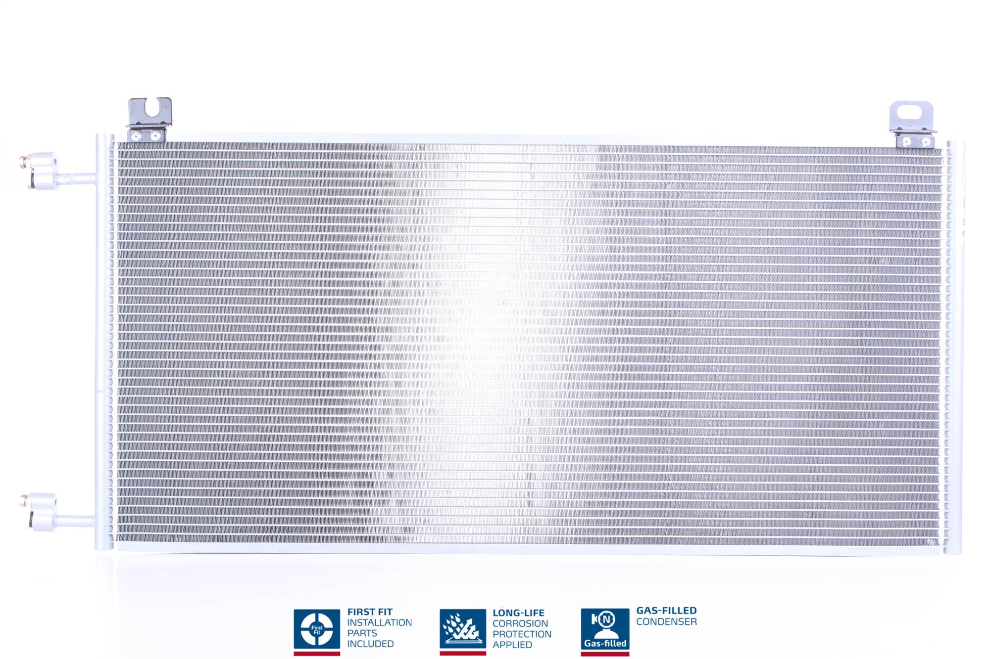 Condenser, air conditioning - 94967 NISSENS