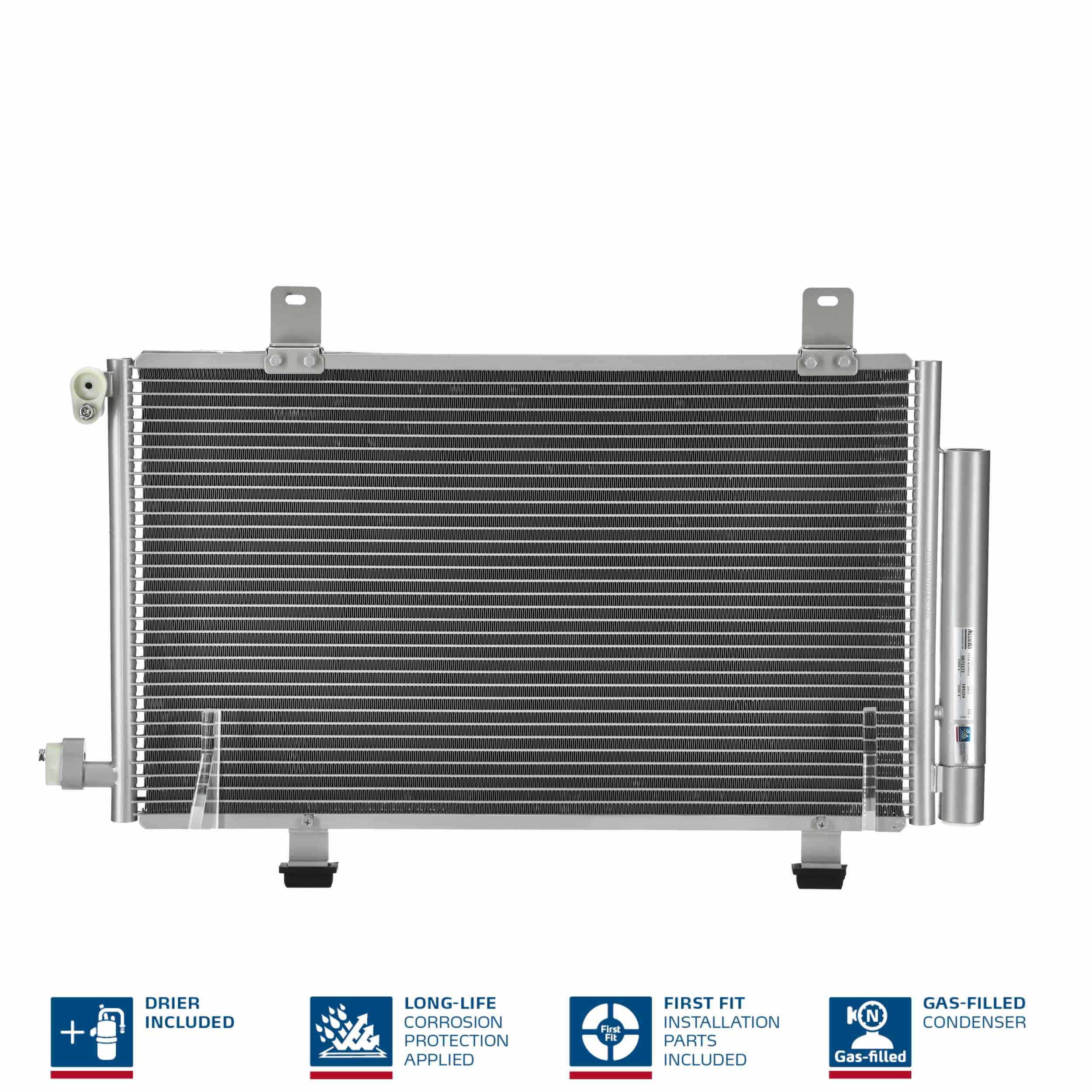 Condenser, air conditioning - 94979 NISSENS