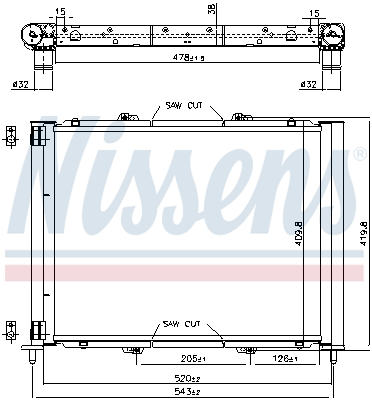 Cooler Module - 637626 NISSENS