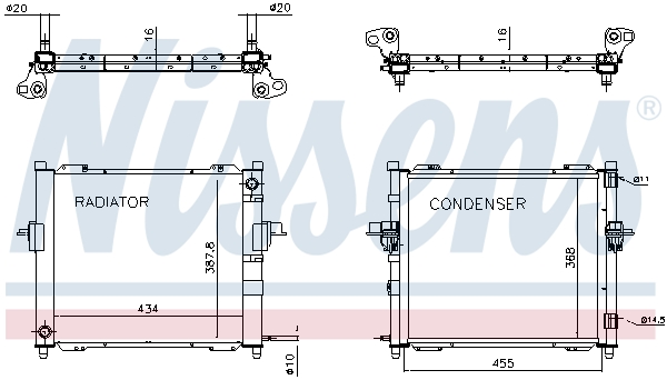 Cooler Module - 637635 NISSENS