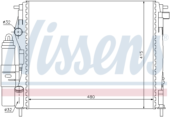 Cooler Module - 63773 NISSENS