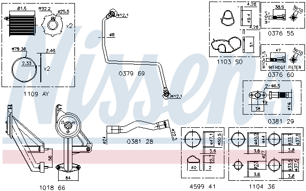Mounting Kit, charger - 9300911 NISSENS