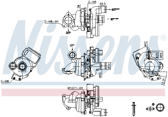 Charger, charging system - 93119 NISSENS