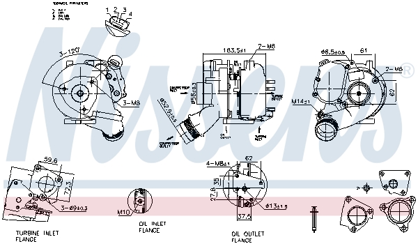 Charger, charging system - 93280 NISSENS