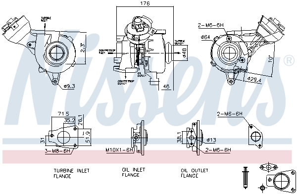 Charger, charging system - 93482 NISSENS