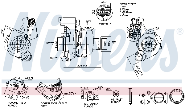 Charger, charging system - 93564 NISSENS