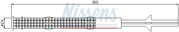 Осушитель, кондиционер - 95486 NISSENS