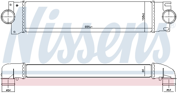 Intercooler - 96071 NISSENS