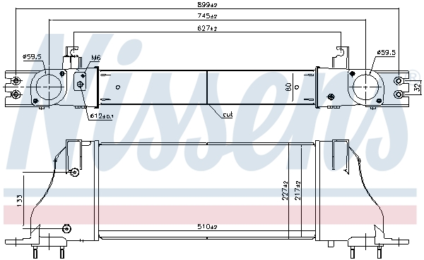 Intercooler - 961251 NISSENS