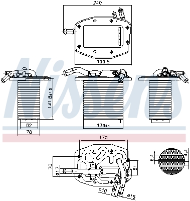 Intercooler - 961297 NISSENS