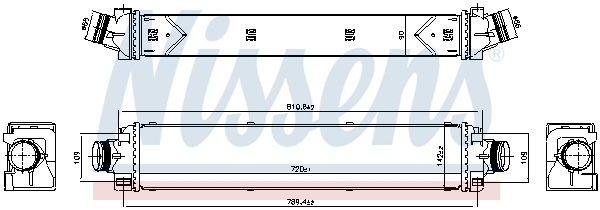 Intercooler - 961467 NISSENS