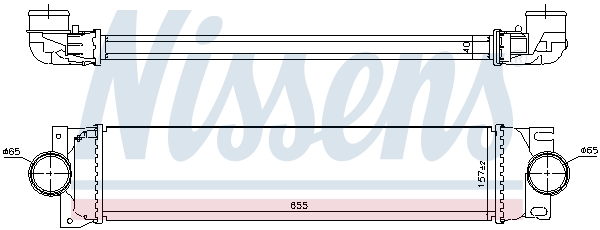 Intercooler - 961505 NISSENS