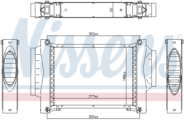 Intercooler - 961604 NISSENS