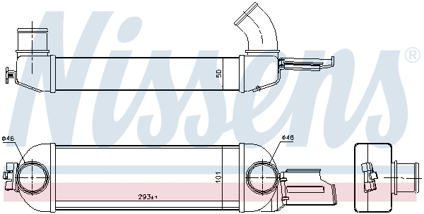 Intercooler - 96179 NISSENS