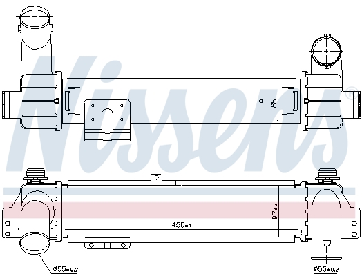 Intercooler - 96215 NISSENS