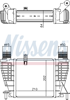 Интеркулер - 96396 NISSENS