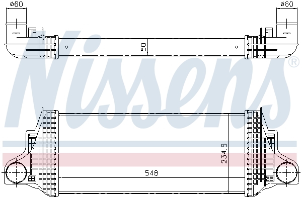 Интеркулер - 96419 NISSENS