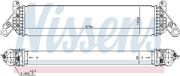 Intercooler - 96485 NISSENS