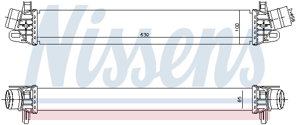 Intercooler - 96507 NISSENS