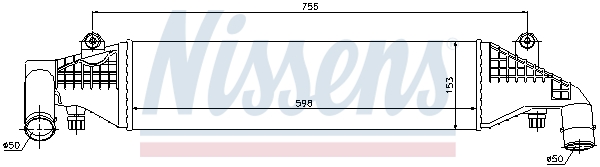 Интеркулер - 96532 NISSENS