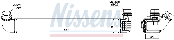 Интеркулер - 96569 NISSENS