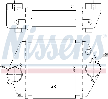 Интеркулер - 96570 NISSENS