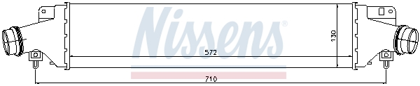 Intercooler - 96588 NISSENS