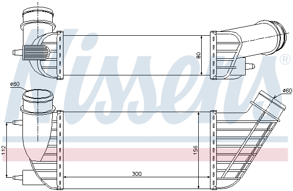 Интеркулер - 96609 NISSENS