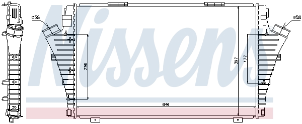 Интеркулер - 96646 NISSENS