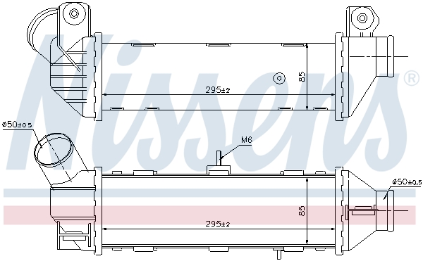 Intercooler - 96769 NISSENS