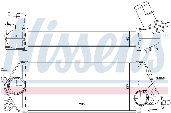 Intercooler - 96776 NISSENS