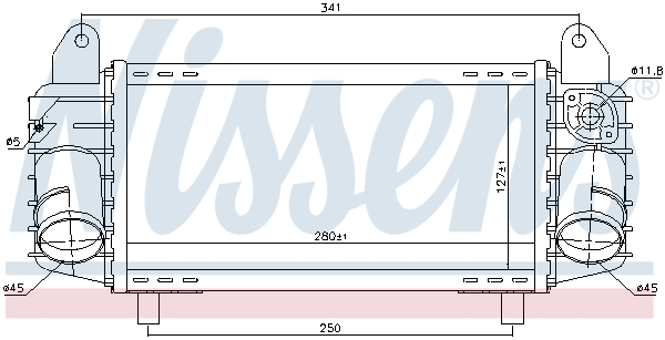 Intercooler - 96793 NISSENS