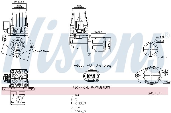 EGR Valve - 98377 NISSENS