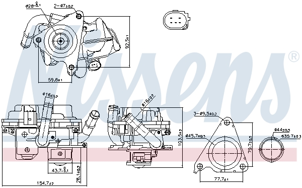 EGR Valve - 98379 NISSENS